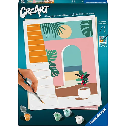 Ravensburger CreArt Malen nach Zahlen - Vacation Mode