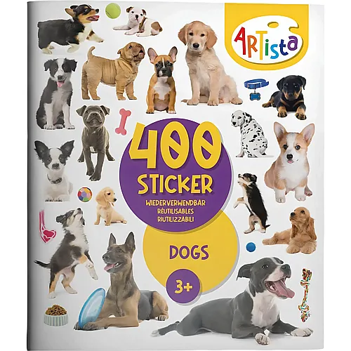 Stickerbuch Hunde