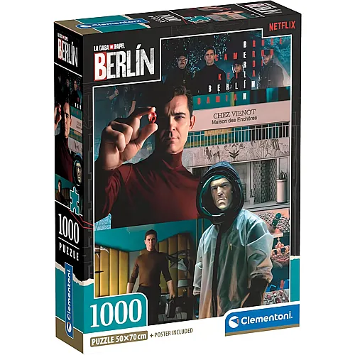 Clementoni Puzzle La Casa de Papel III - 1000 Teile