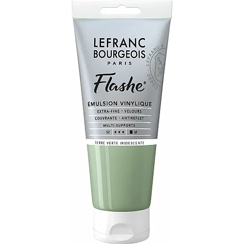 Lefranc Bourgeois Lfb Flashe Acryl 80ml Tube Irisierende Gr�ne Erde