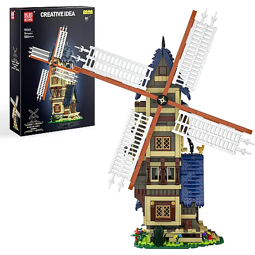 Mould King Creative Idea Mittelalterlicher Windm�hle 10060