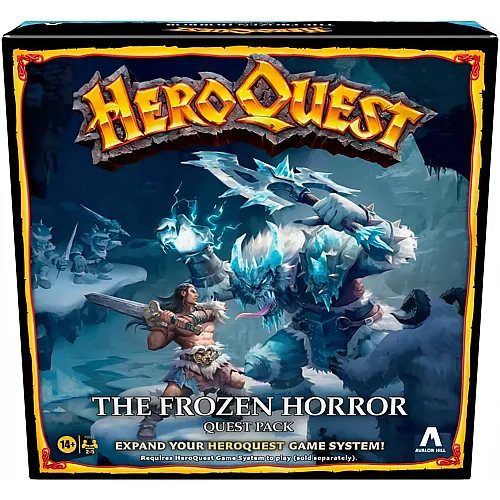 Avalon Hill HeroQuest The Frozen Horror Quest-Pack - Englisch