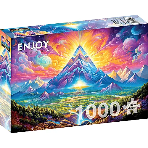 Enjoy Puzzle Wald-Pyramiden - 1000 Teile