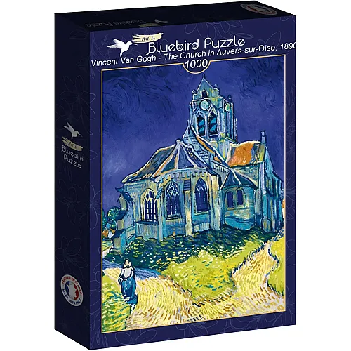 The Church in Auvers-sur-Oise, 1890 1000Teile