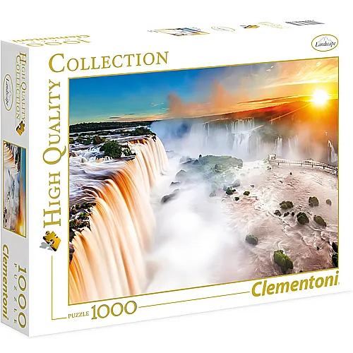 Clementoni Puzzle High Quality Collection Wasserfall (1000Teile)