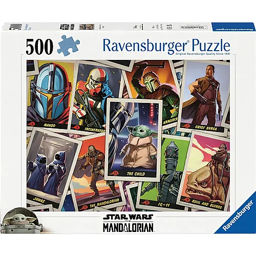 Ravensburger Puzzle Star Wars - The Mandalorian - 500 Teile