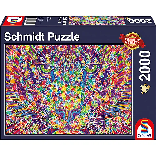 Schmidt Puzzle Wild at Heart Tiger (2000Teile)