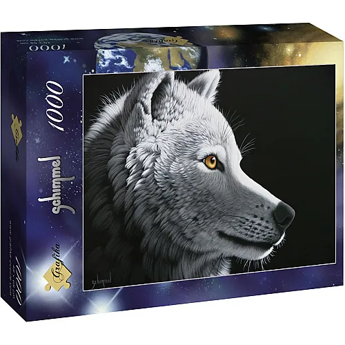 Grafika Puzzle Art Collection William Schimmel Schim Schimmel - Wolf Light - 1000 Teile