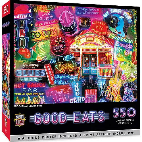 Master Pieces BBQ and Blues - 550 Teile