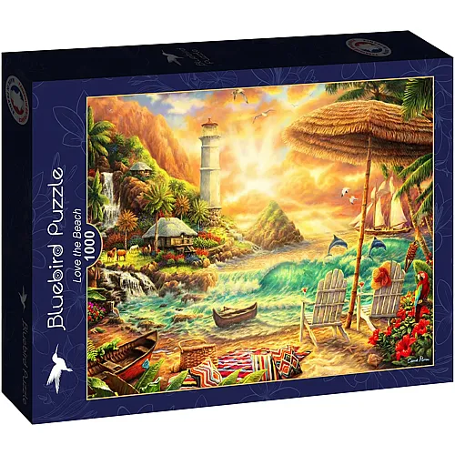 Bluebird Puzzle Love the Beach - 1000 Teile