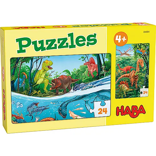 HABA Puzzle Dinos (2x24)