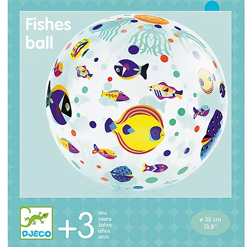 Djeco Spiele Ball Fisch (35cm)
