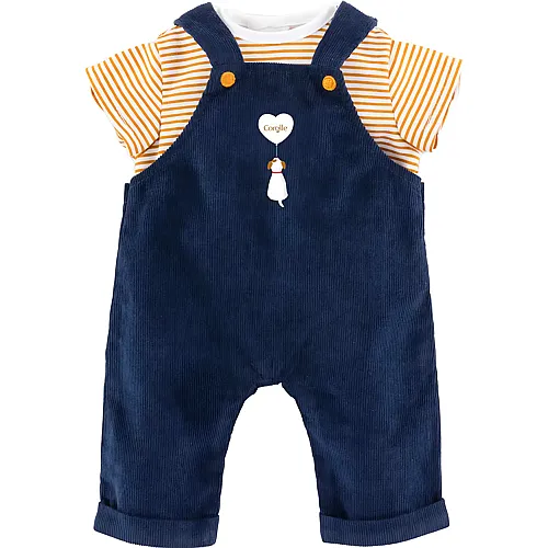 Corolle T-Shirt und marineblauer Overall - 30 cm