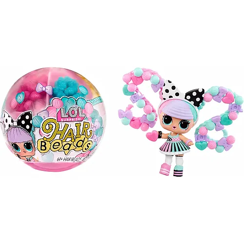 Hair Beads Tots - Sammlerpuppe mit 60+ Haarperlen