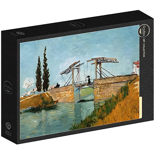 Grafika Puzzle Art Collection Vincent Van Gogh Langlois Br�cke in Arles, 1888 - 1000 Teile