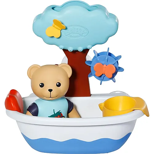 Zapf Creation Baby Born Badewanne mit Teddy