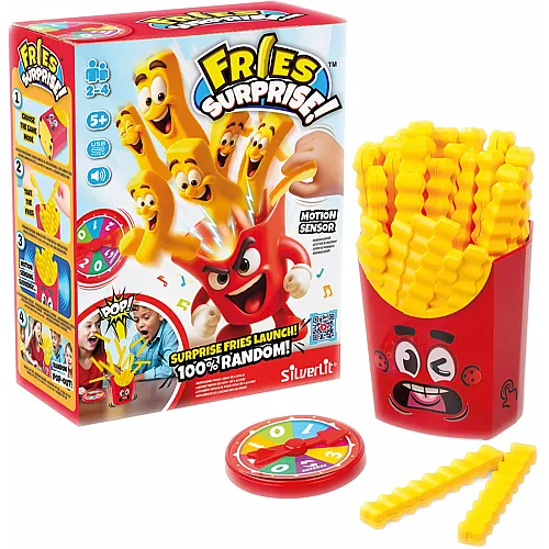 Silverlit Fries Surprise 2-4 Spieler, fliegende Pommes
