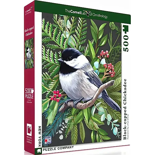 Black-capped Chickadee 500Teile