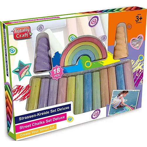 Totally Trendy Strassenmalkreide Deluxe Set
