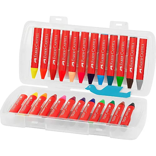 Faber-Castell Wachsmalkreide JUMBO (24Teile)