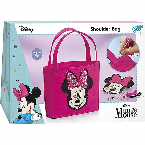 Totum Minnie Mouse Machen Sie Ihre eigene Filztasche