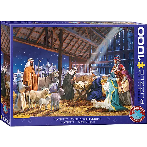Eurographics Puzzle Weihnachtskrippe (1000Teile)