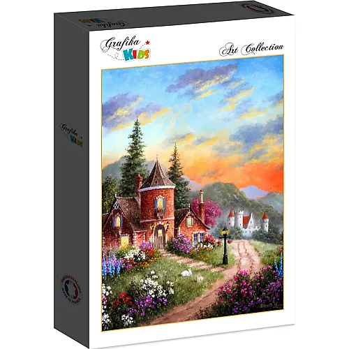 Grafika Puzzle Art Collection Dennis Lewan Grafika Kids Castle Ridge Manor - 12 Teile