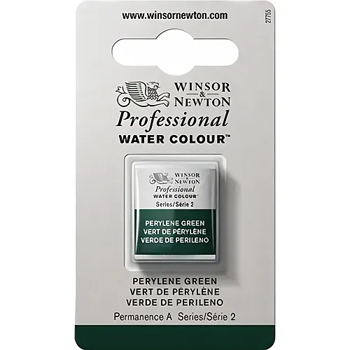 Winsor & Newton W&n Prof. Water Colour 1/2 N�pfchen Perylengr�n