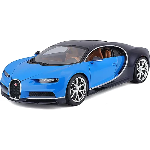 Bburago Bugatti Chiron Blau
