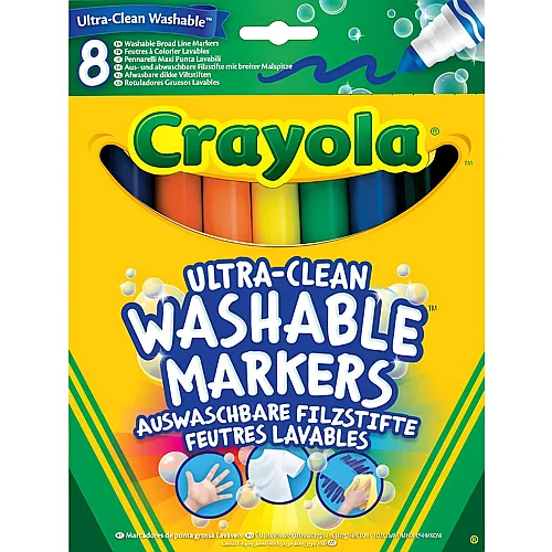 Crayola Marker Auswaschbar Ultra (8Teile)