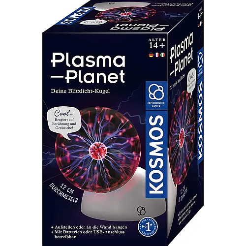 Kosmos Plasma Planet - Deine Blitzlicht-Kugel