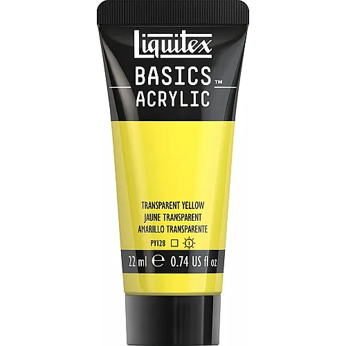 Liquitex Lqx Basics Acrylfarbe 22ml Tube Gelfb Transparent