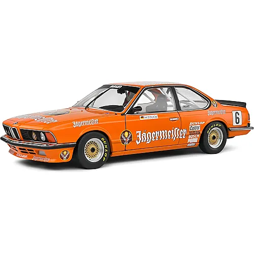 Solido 1:18 BMW 635 CSI (E24) #6 J�germeister Orange