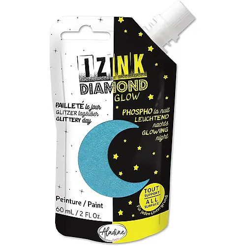 Aladine Izink Diamond Glow Himmelblau
