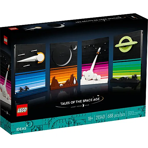 LEGO Ideas Geschichten aus dem Weltraumzeitalter 21340