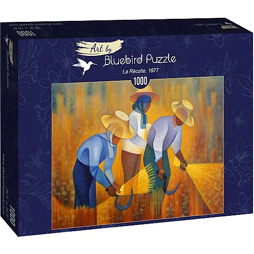 Bluebird Puzzle Louis Toffoli La R�colte, 1977 - 1000 Teile