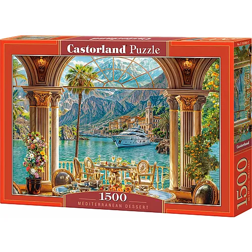 Castorland Puzzle Mediterranean Dessert - 1500 Teile