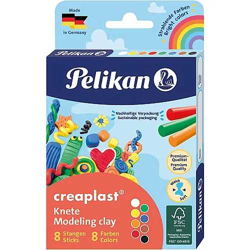 Pelikan Creaplast Knete (8Teile)