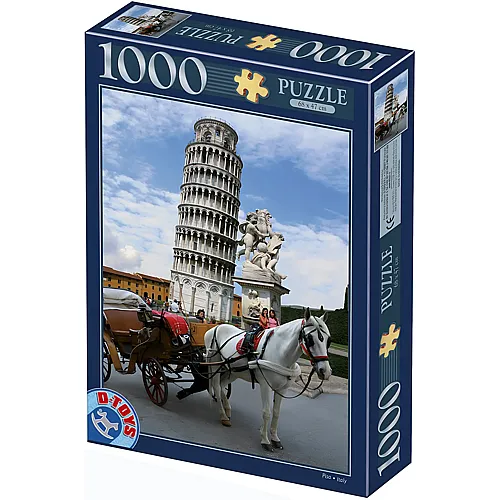 DToys Der Turm von Pisa - 1000 Teile