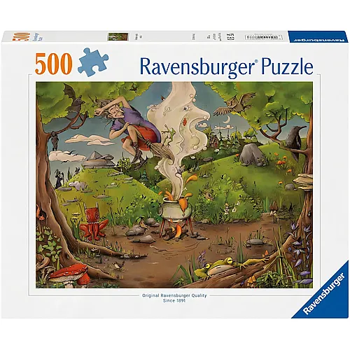 Ravensburger Puzzle Bei der Waldhexe (500Teile)