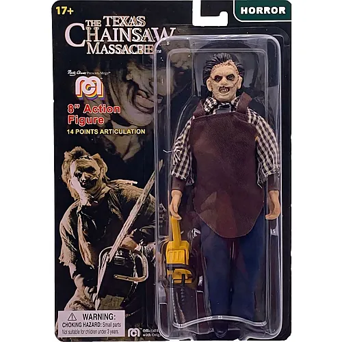 Mego Fig. 20cm Articulee Leatherface Texas Chainsaw Massacre (fr-