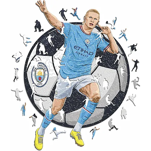 Iconic Puzzle Manchester City FC - Erling Haaland (150Teile)