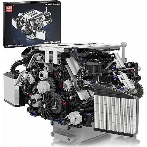 Mould King Engines W12 Motor Bausatz A8 10230