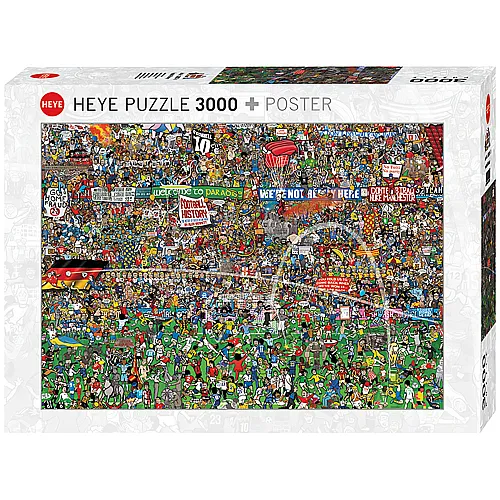 HEYE Puzzle Football History (3000Teile)