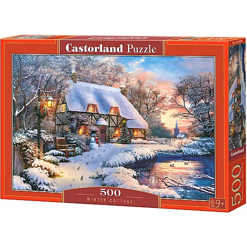 Castorland Puzzle Winter Cottage (500Teile)