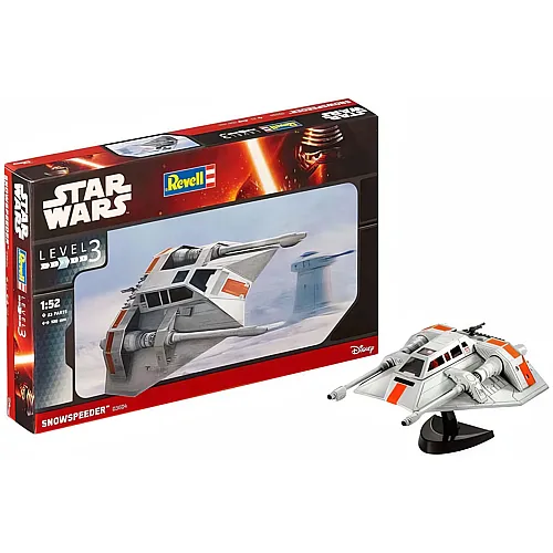 Revell Modellbausatz - Raumfahrt - Star Wars Snowspeeder 1:52 - 23dlg.