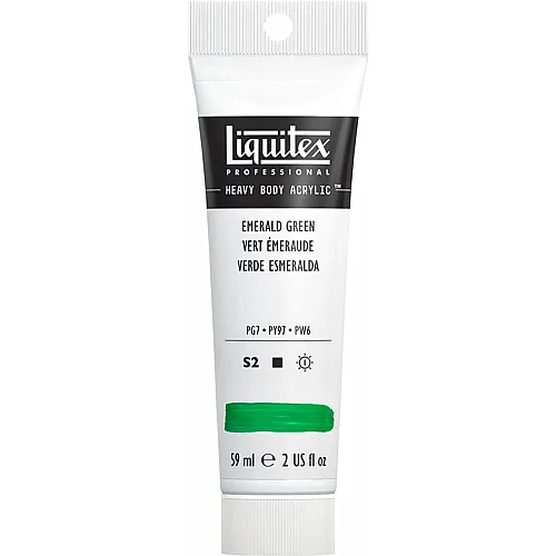 Liquitex Lqx Prof. Heavy Body Acrylfarbe 59ml Tube Smaragdgr�n