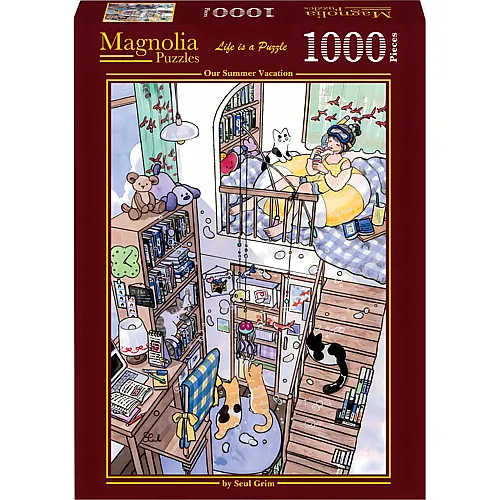 Magnolia Puzzle Puzzle 1000 Teile Unsere Sommerferien