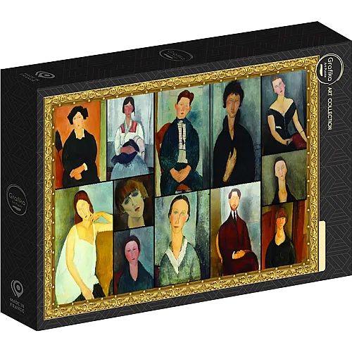 Grafika Puzzle Art Collection La peinture de Modigliani - 2000 Teile