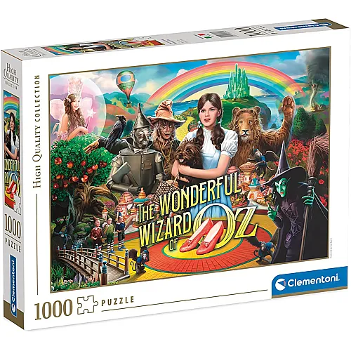 Clementoni Puzzle High Quality Collection Der Zauberer von Oz - 1000 Teile